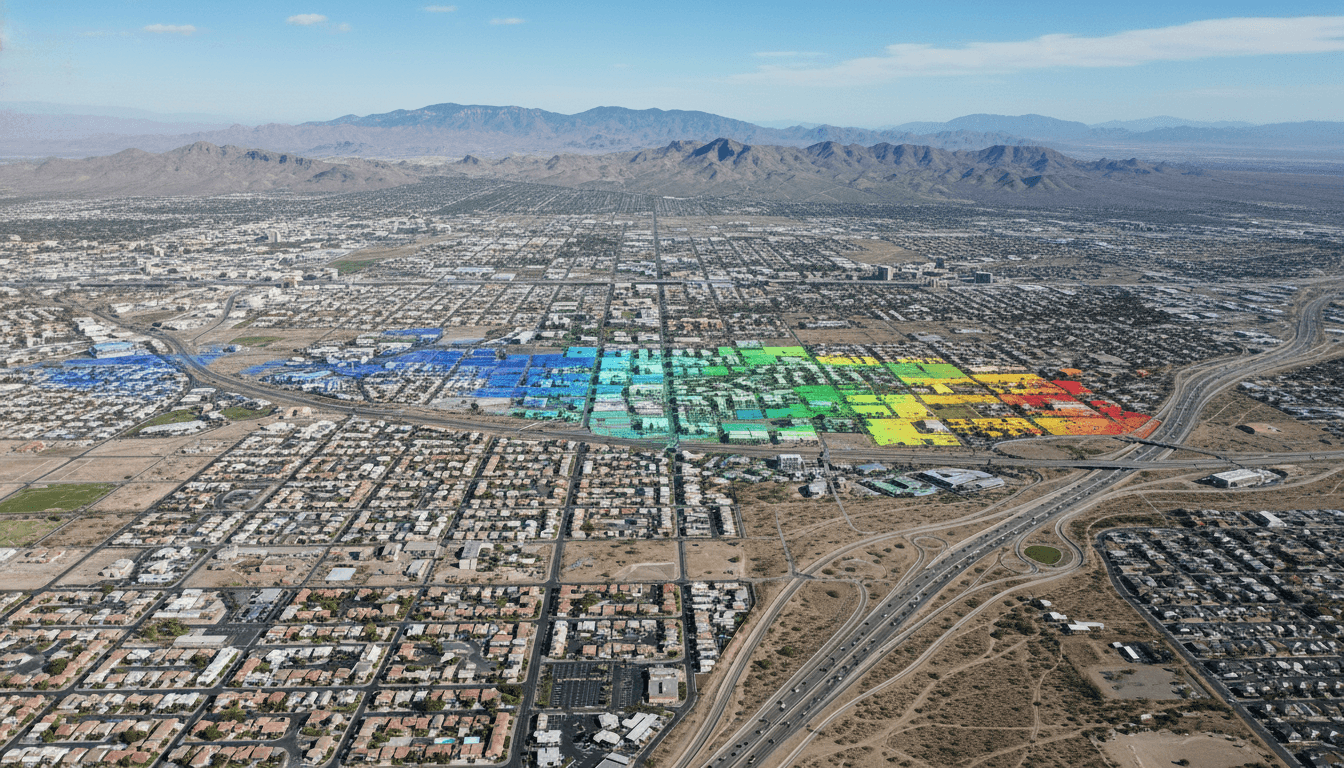 Phoenix metro service area coverage map
